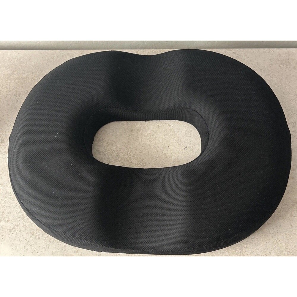 Donut Pillow Seat Cushion for Tailbone Pain Relief and Hemorrhoids, Memory Foam